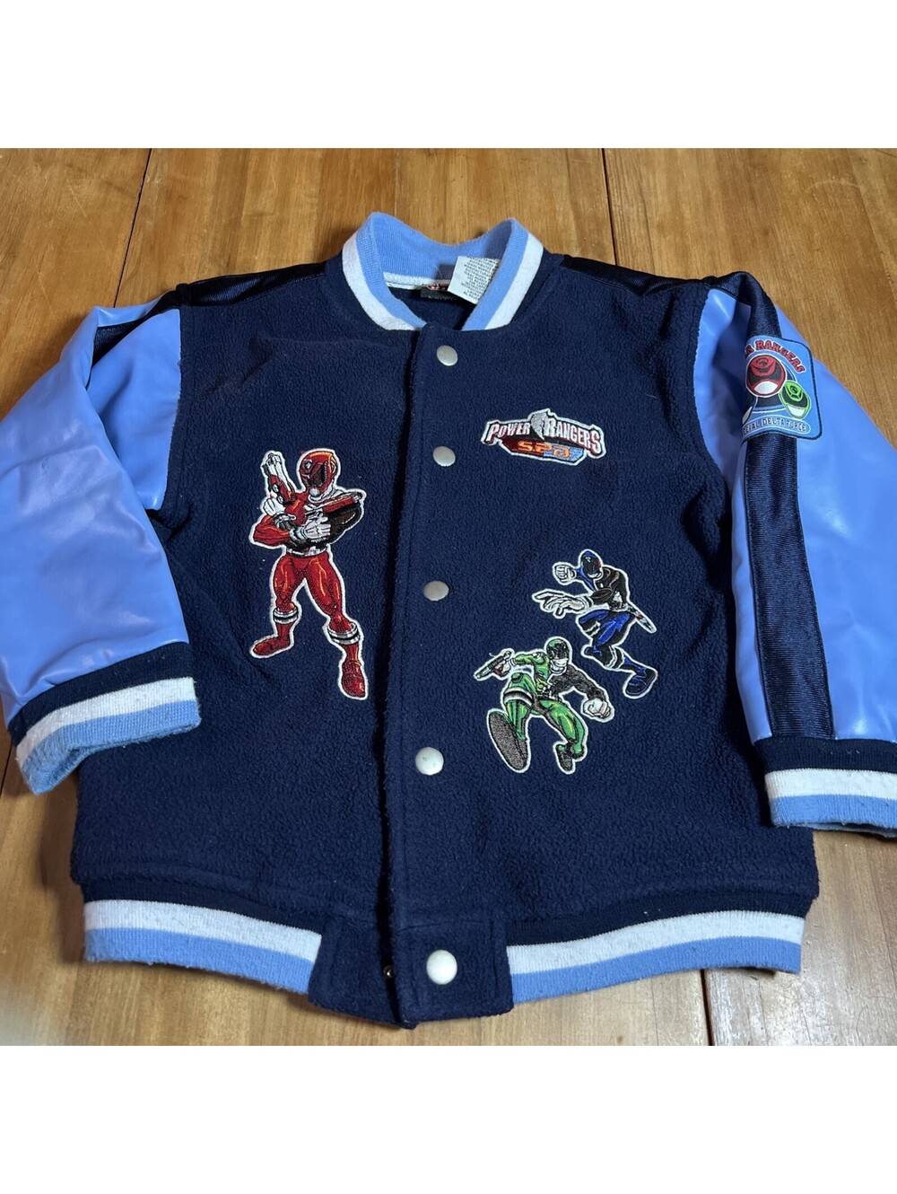 2005 Power Rangers Special Delta Force Toddler Jacket Sz4